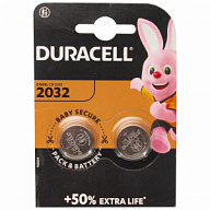 Батарейка Duracell, DL2032, 2шт/уп цены в Воронеже