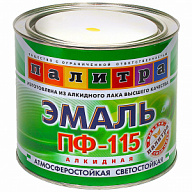 Эмаль ПФ-115 Палитра, желтый, 1.9кг цены в Воронеже