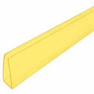 Профиль торцевой UP, 10 х 2100мм, желтый цены в Воронеже