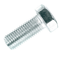 Болт с шестигранной головкой М 20 х 50, оцинкованный, 2 шт/упак цены в Воронеже