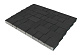 Плитка тротуарная "Европа" 3 формы 40мм, черная, (19,80м2/уп)