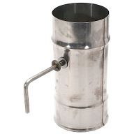 Шибер d140мм, толщина 0.8мм цены в Воронеже