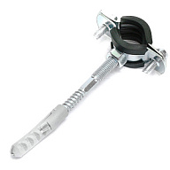 Крепление трубы к стене ДУ15, с шурупом и дюбелем цены в Воронеже