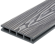 Террасная доска Decking, Country, Серый (дымчатый дуб), 150 х 24 х 3000мм цены в Воронеже