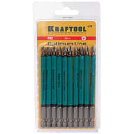 Биты Бита Kraftool Optimum, PZ №2  50мм, магнитная, 10шт Бита Kraftool Optimum, PZ №2  50мм, магнитная, 10шт цены в Воронеже