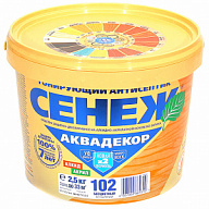 Антисептик тонирующий Сенеж Аквадекор, бесцветный №102, 2.5кг цены в Воронеже