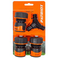 Всё для Набор поливочный Patriot SMP 34, тройник + 3 фитинга, 3/4" цены в Воронеже