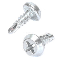 Саморез для металлического профиля 3.5 х 11, оцинкованный, сверло, пакет 100 шт/упак цены в Воронеже