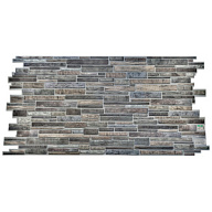 Декоративная панель ПВХ ArtDecArt, 960х480мм, "Камень Пластушка серая" цены в Воронеже