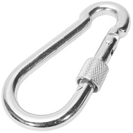 Карабин пожарный Fixbox, М 8, с фиксатором цены в Воронеже