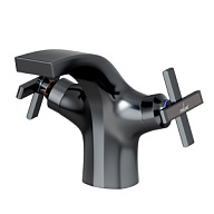 Смеситель Mixline ML38-04, для умывальника, графит цены в Воронеже