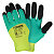 Перчатки Fiberon Садовые работы, полиэстер, вспененное лататексное покрытие