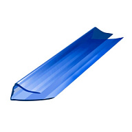 Профиль торцевой UP, 6 х 2100мм, синий цены в Воронеже