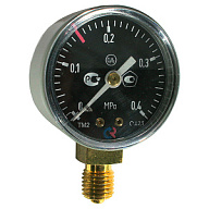 Манометр ДМ-02, 0~4атмосфер, ацетиленовый цены в Воронеже