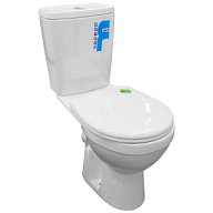 Унитаз-компакт Rosa Рио, нижняя подводка, выпуск горизонтальный цены в Воронеже