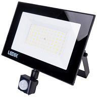 Прожектор светодиодный с сенсором Leek, 100Вт, 6500K, IP65, черный цены в Воронеже