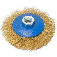 Корщетка-колесо с наклоном FIT, гайка М14, 100мм цены в Воронеже