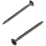 Саморез ГД 3.5 х 51, оксидированный, крупная резьба, пакет 30 шт/упак цены в Воронеже