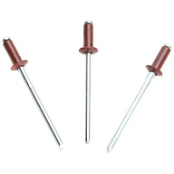 Заклепка 3.2 х 8, RAL3005 красное вино, 100шт/упак цены в Воронеже