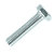 Болт с шестигранной головкой М 12 х 60, оцинкованный, 2 шт/упак