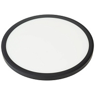 Светильник светодиодный Leek, 20Вт, 3000-6500К, IP40, черный цены в Воронеже