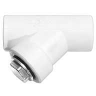 Фильтр-тройник полипропиленовый Valfex 25, белый цены в Воронеже