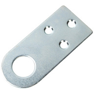 Пробой-ушко 40 х 90, плоский, цинк цены в Воронеже