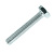 Болт с шестигранной головкой М 10 х 60, оцинкованный, 5 шт/упак
