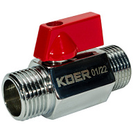 Кран шаровый для воды Mini, 1/2" ш-ш цены в Воронеже