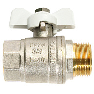 Кран шаровый для воды ProFactor, 3/4" г-ш, бабочка цены в Воронеже