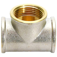 Тройник, никель, 1" г-г-г цены в Воронеже