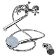 Смеситель Lemark Flora LM0152C, для ванны, хром цены в Воронеже