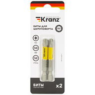 Бита Kranz PZ №3, 50мм, магнитная, 2шт цены в Воронеже