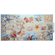 Декоративная панель ПВХ ArtDecArt, 955х480мм, "Пляж" цены в Воронеже