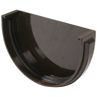 Заглушка желоба/воронки универсальная Дёке Premium, шоколад цены в Воронеже