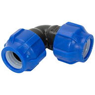 Отвод ПНД соединительный, ДУ20 х ДУ20, компрессионный цены в Воронеже