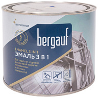 Грунт-эмаль по ржавчине 3в1, Bergauf Enamel синяя, 1,8кг Грунт-эмаль по ржавчине 3в1, Bergauf Enamel синяя, 1,8кг цены в Воронеже