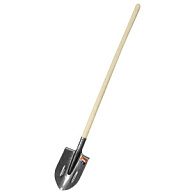 Лопата штыковая, рельсовая сталь, с черенком, 210мм х 1500мм цены в Воронеже