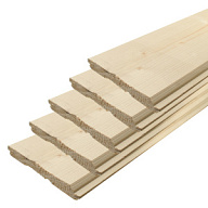 Имитация строганого бруса сосна, класс "С", 135 х 16 х 3000мм, 6шт/упак цены в Воронеже