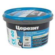 Затирка для швов Ceresit СЕ40, жасмин №40, водоотталкивающая, 2кг цены в Воронеже