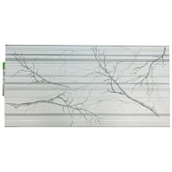 Декоративная панель ПВХ, ArtDecArt, 955х480мм, "Ветка серая" цены в Воронеже
