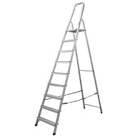 Стремянка Алюмет, алюминиевая, 9 ступеней цены в Воронеже