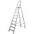 Стремянка Алюмет, алюминиевая, 9 ступеней
