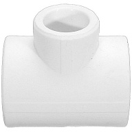 Тройник полипропиленовый Valfex, переходной 32х25х32, белый цены в Воронеже