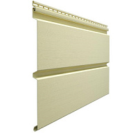 Сайдинг Дёке Premium D6S "Брус", банан, 300х3600мм цены в Воронеже