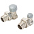 Набор термостатический для радиатора Royal Thermo, угловой, 3/4", М30х1.5