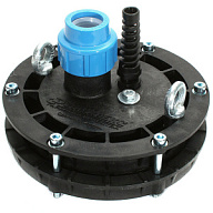 Оголовок скважинный Джилекс, d110-130мм, ДУ32, пластик цены в Воронеже