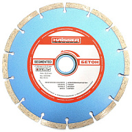 Диск отрезной Haisser, сегментный, алмазный, по бетону, 180х22.2мм цены в Воронеже