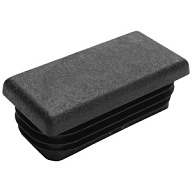 Заглушка пластиковая для трубы профильной, 20 х 40мм цены в Воронеже