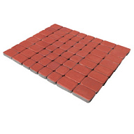 Плитка тротуарная прессованная "Старый город", Зенит Черноземье, 2 формы, красная, 60мм, 12.67м2/уп. цены в Воронеже